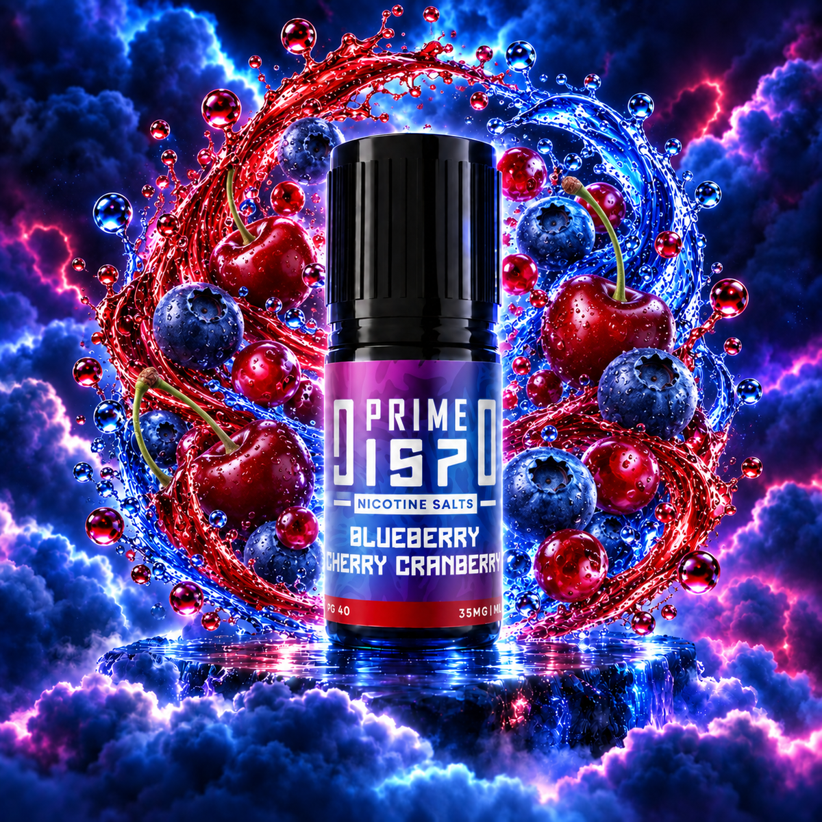 Prime Dispo - Blueberry Cherry Cranberry 30ML
