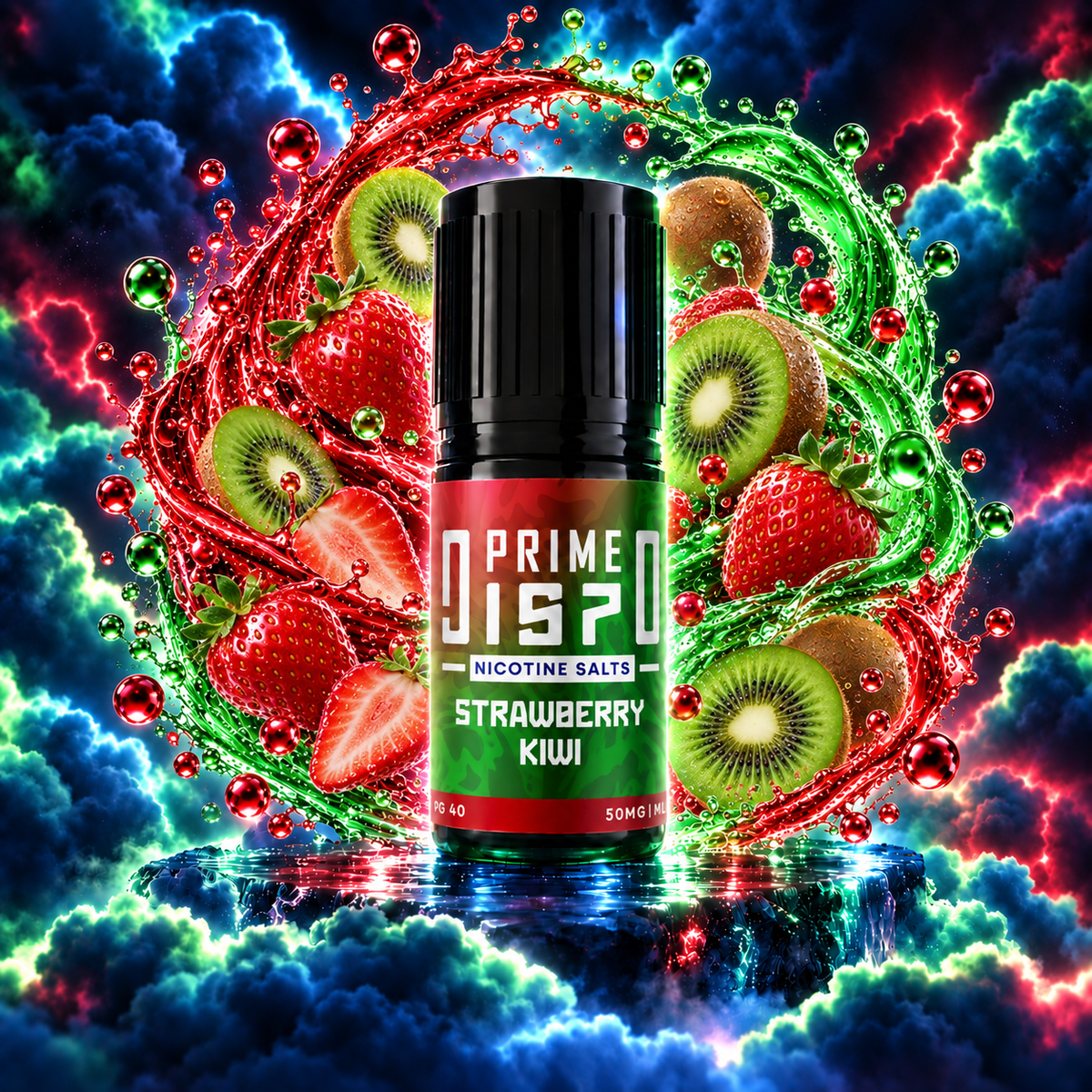 Prime Dispo - Strawberry Kiwi 30ML