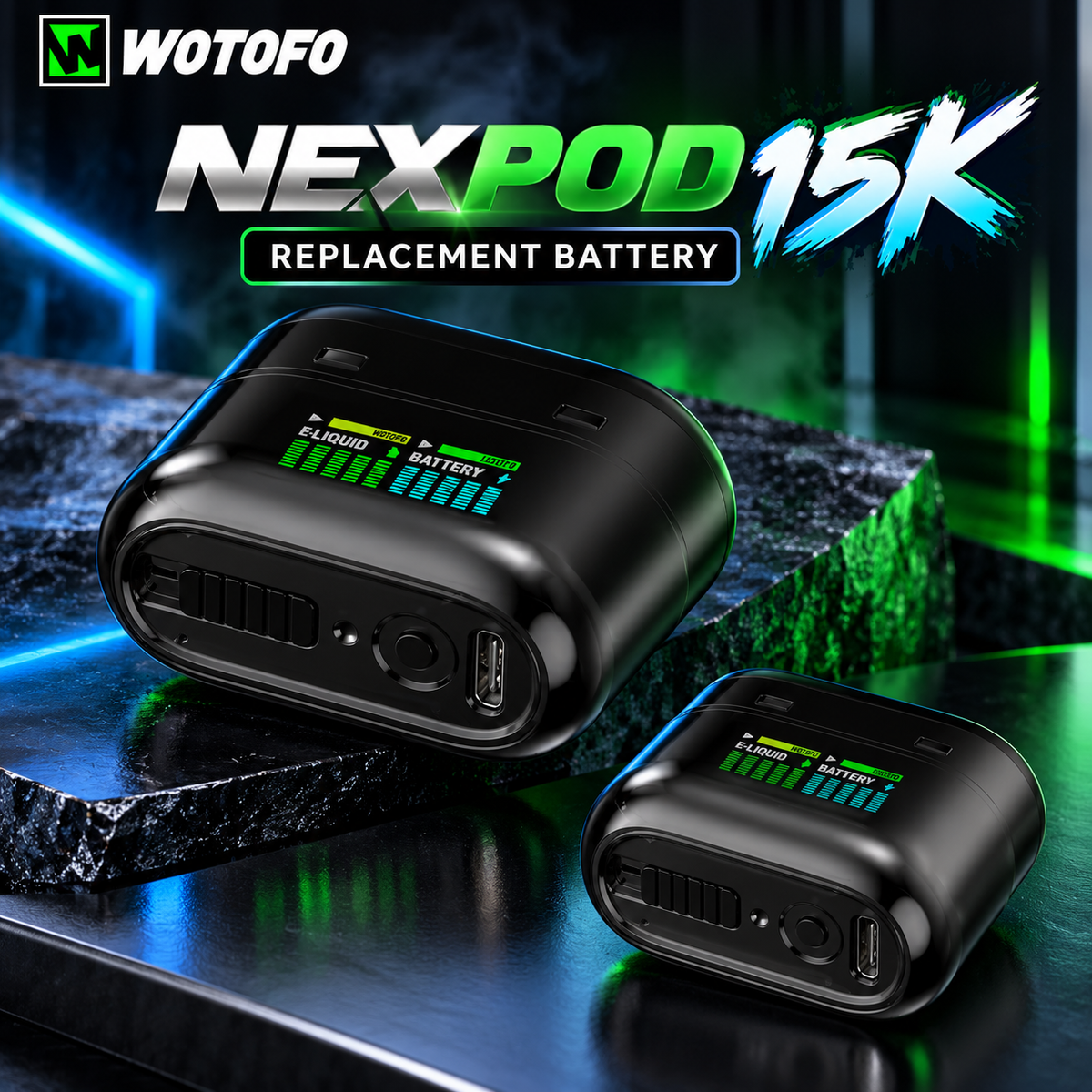 Wotofo NexPOD 15K Replacement Battery