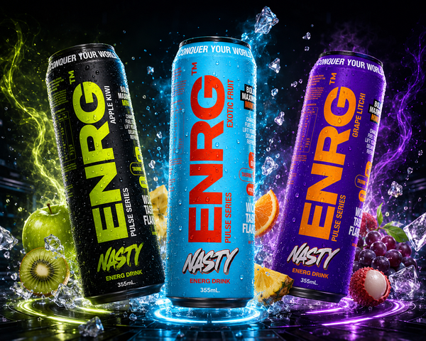 Nasty Pulse ENRG Drink 500ML (6 Pack)